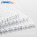 UV Protective Twin Wall 6mm Hollow Soundproof Polycarbonate Sheet Greenhouse